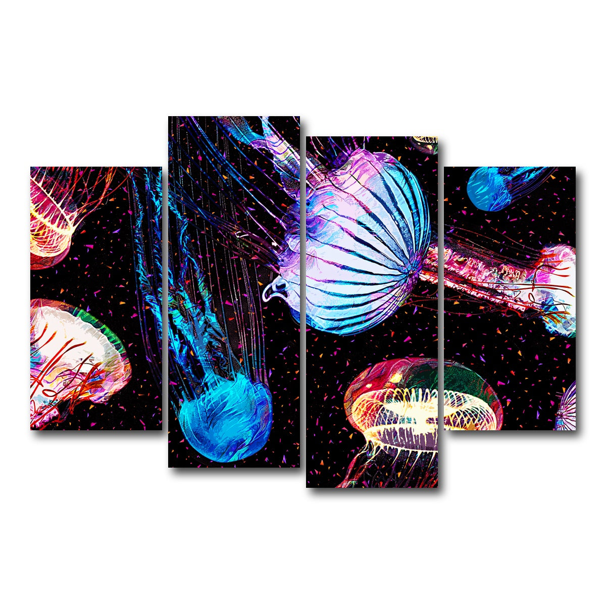 AUTO-MOCKUP WHITE | jellybox | 4 Piece | Gallery Wrap Canvas | group=4_short