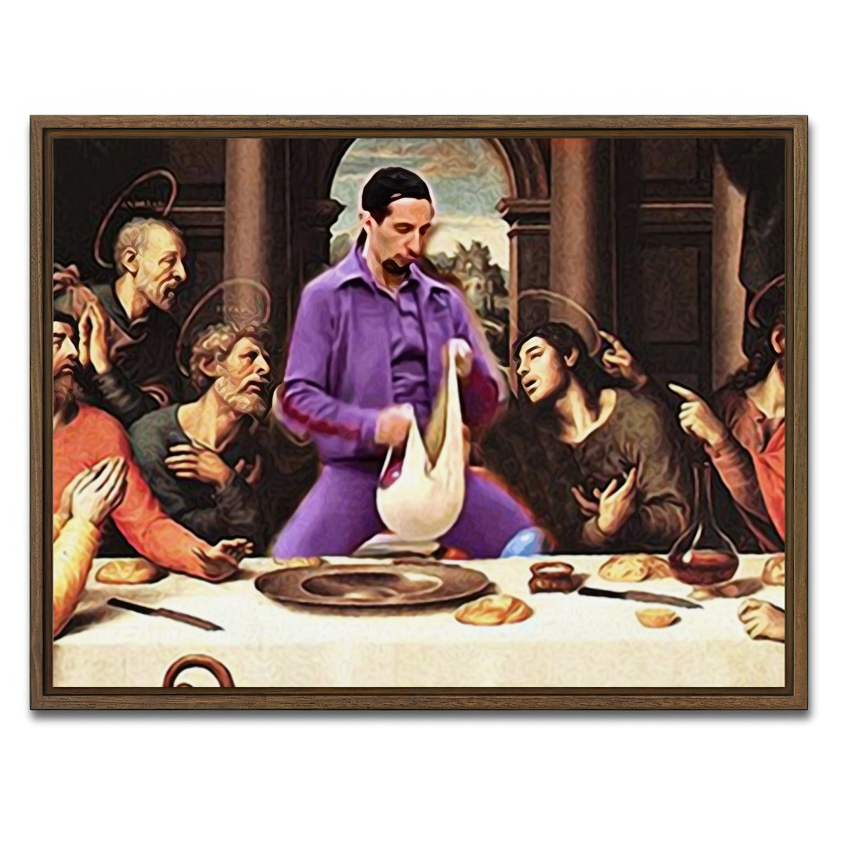 AUTO-MOCKUP WHITE | jesus quintana | 1 Piece | Walnut Framed Canvas | group=4x3