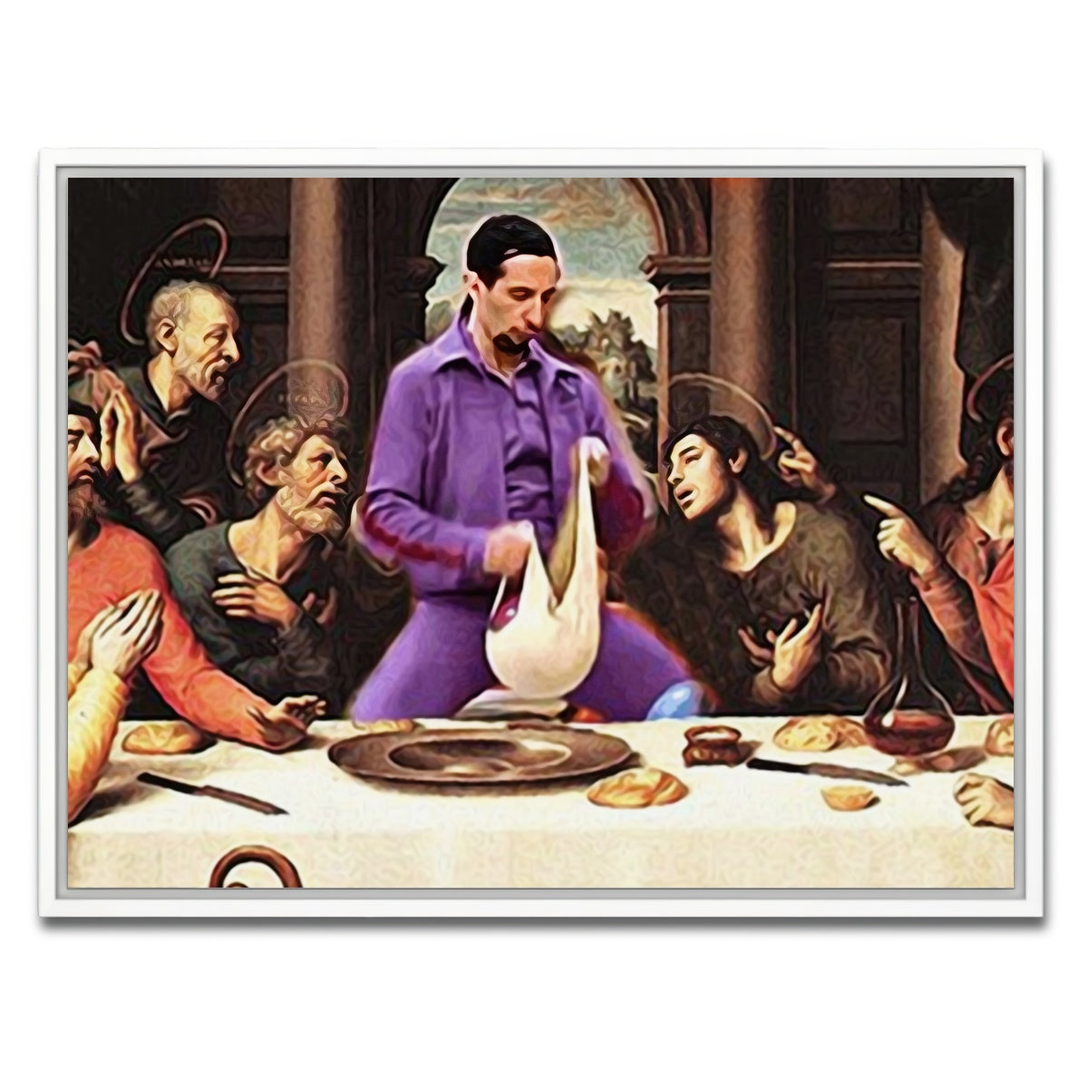 AUTO-MOCKUP WHITE | jesus quintana | 1 Piece | White Framed Canvas | group=4x3