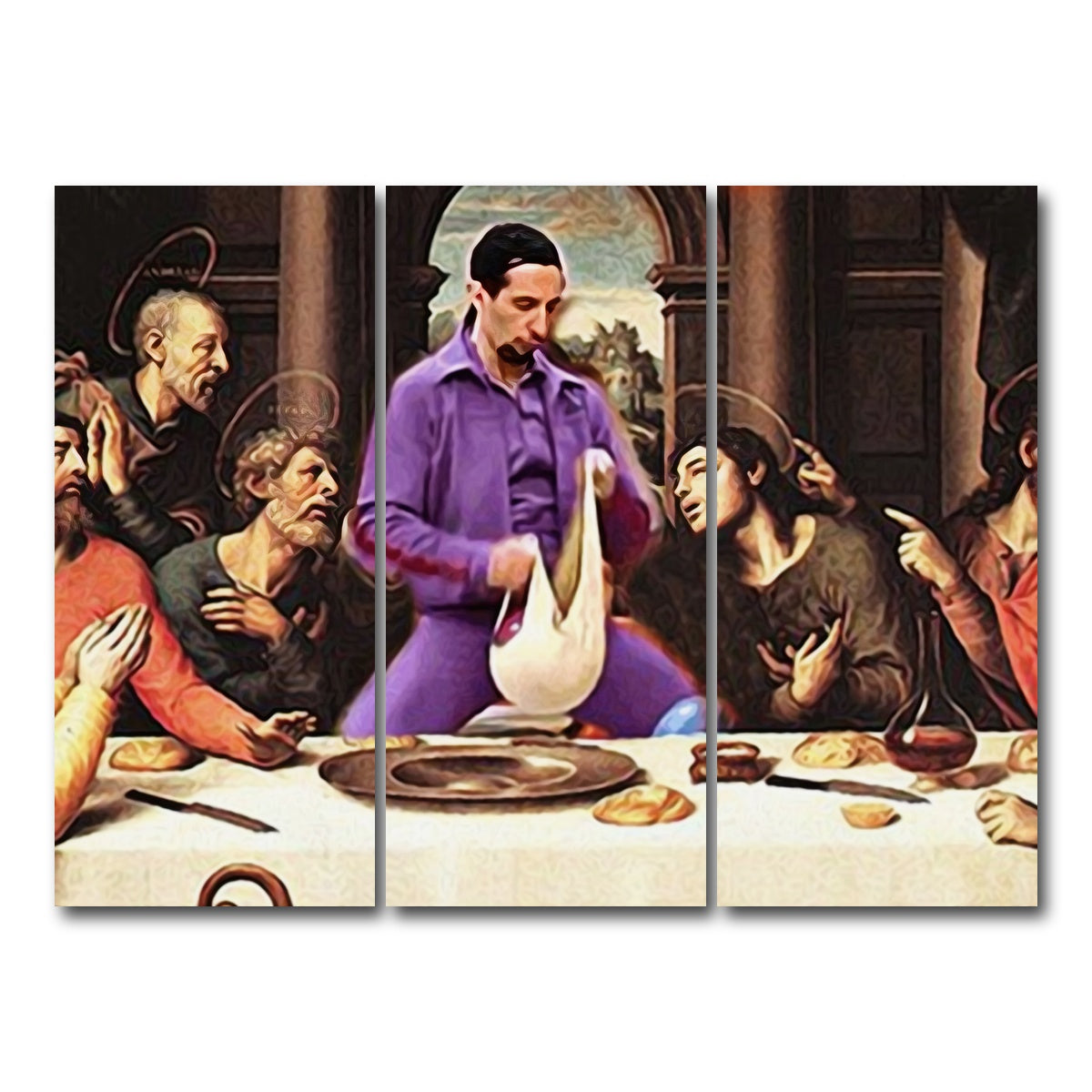 AUTO-MOCKUP WHITE | jesus quintana | 3 Piece | Gallery Wrap Canvas | group=8x18