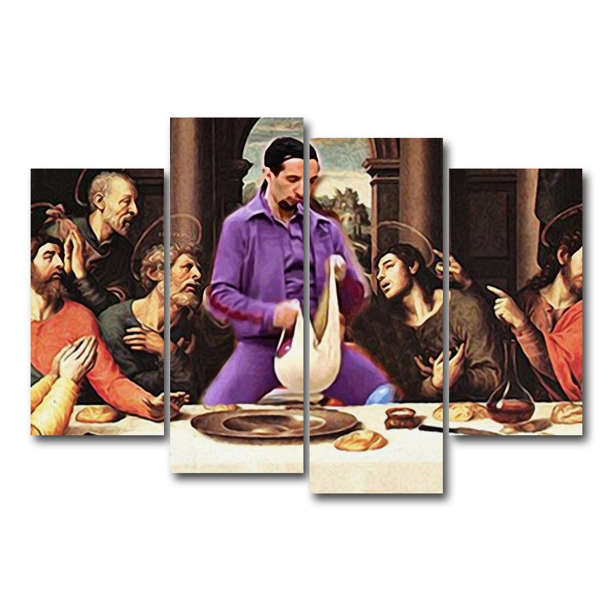 AUTO-MOCKUP WHITE | jesus quintana | 4 Piece | Gallery Wrap Canvas | group=4_short