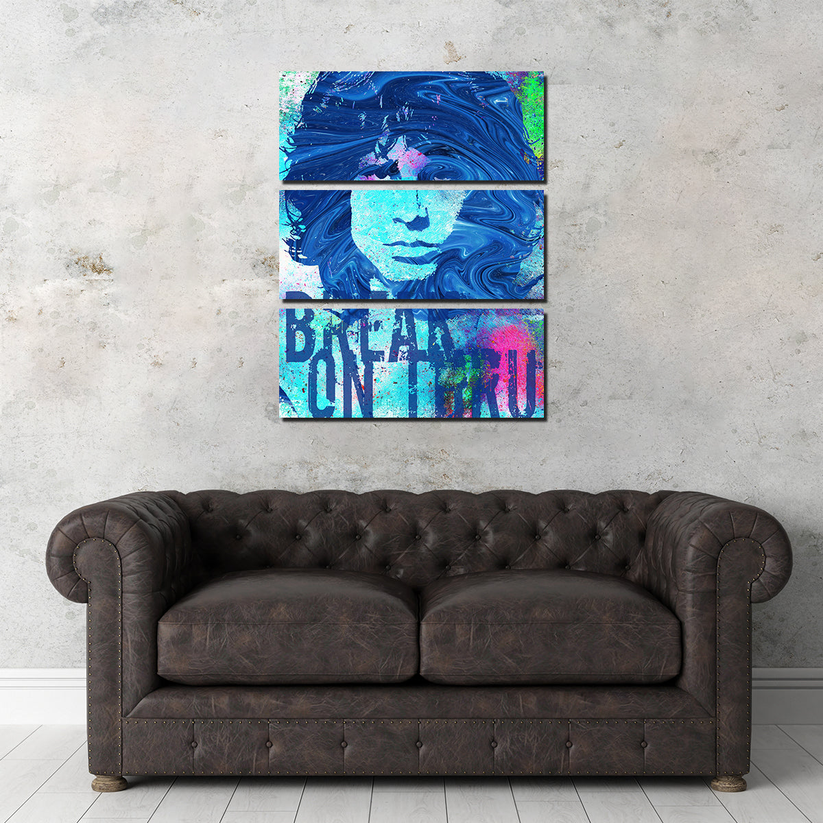 Jim Morrison Break on Thru Wall Art