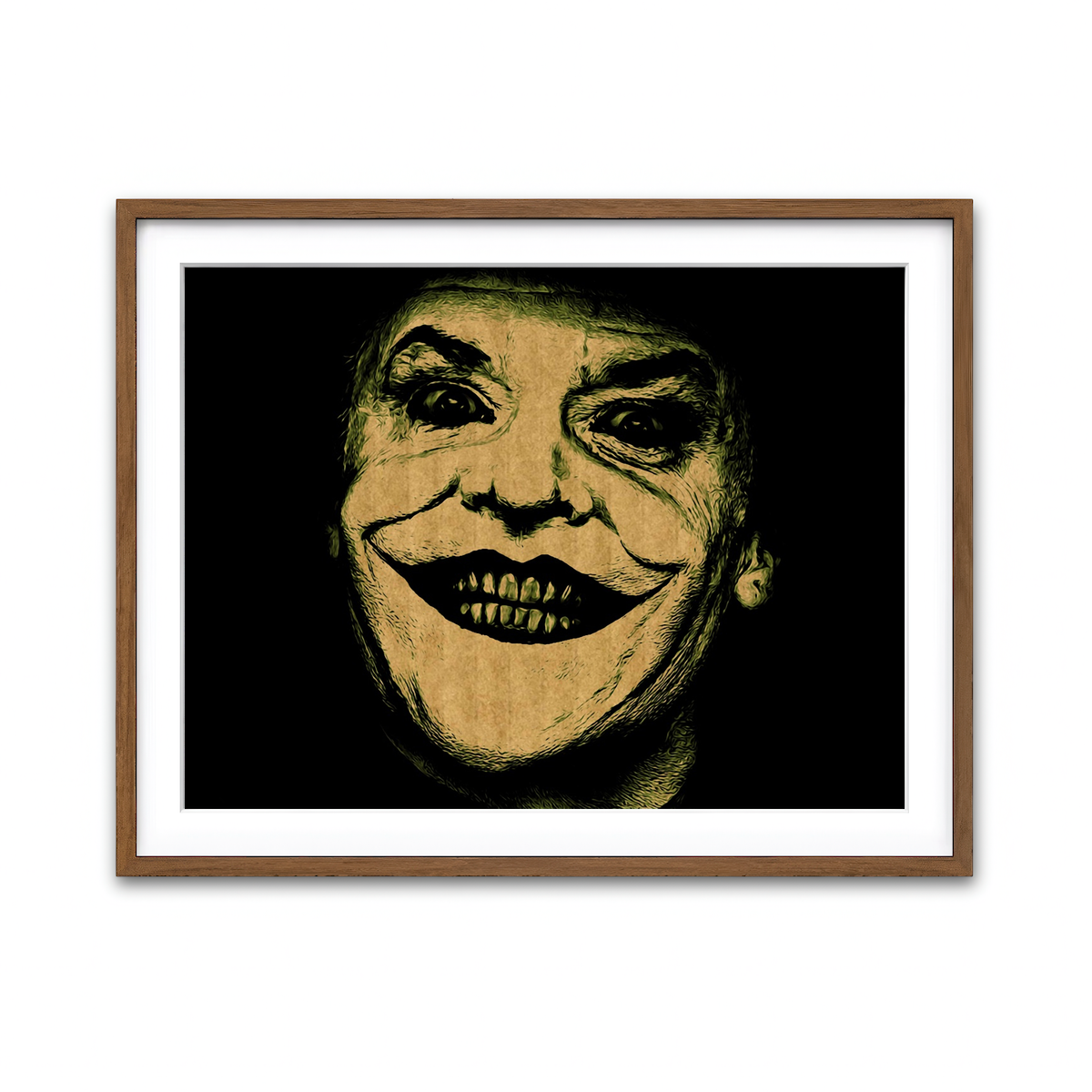 Framed Print 4x3 Walnut