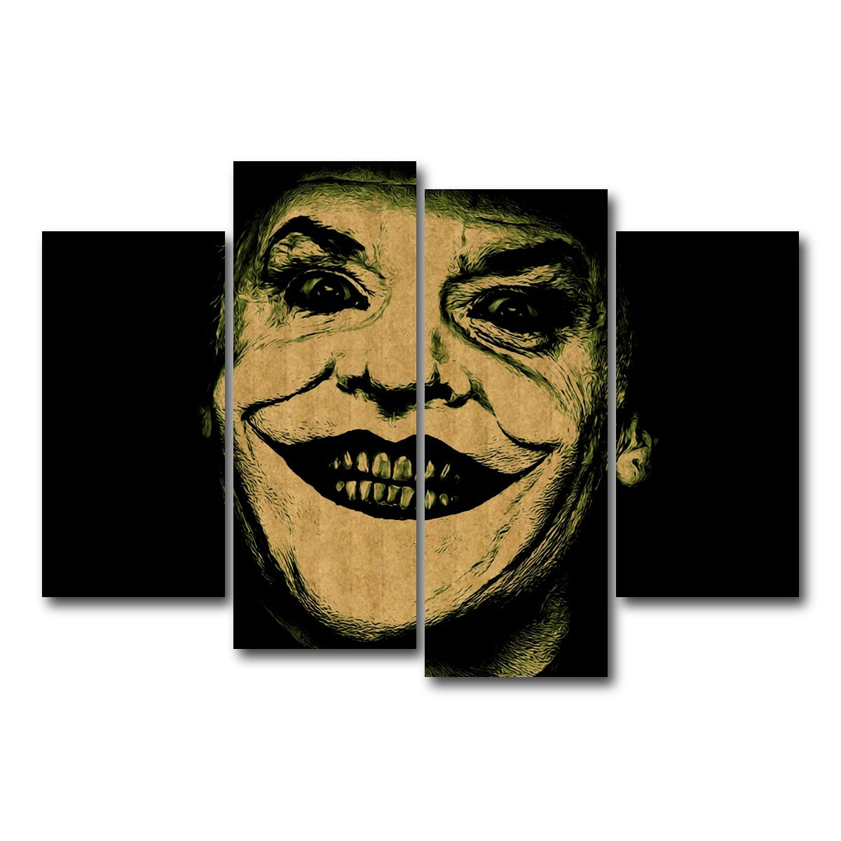 AUTO-MOCKUP WHITE | joker | 4 Piece | Gallery Wrap Canvas | group=4_short