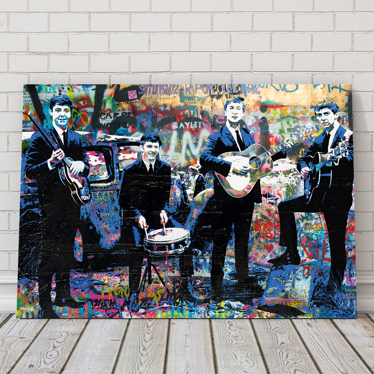 Junk Yard Beatles Wall Art