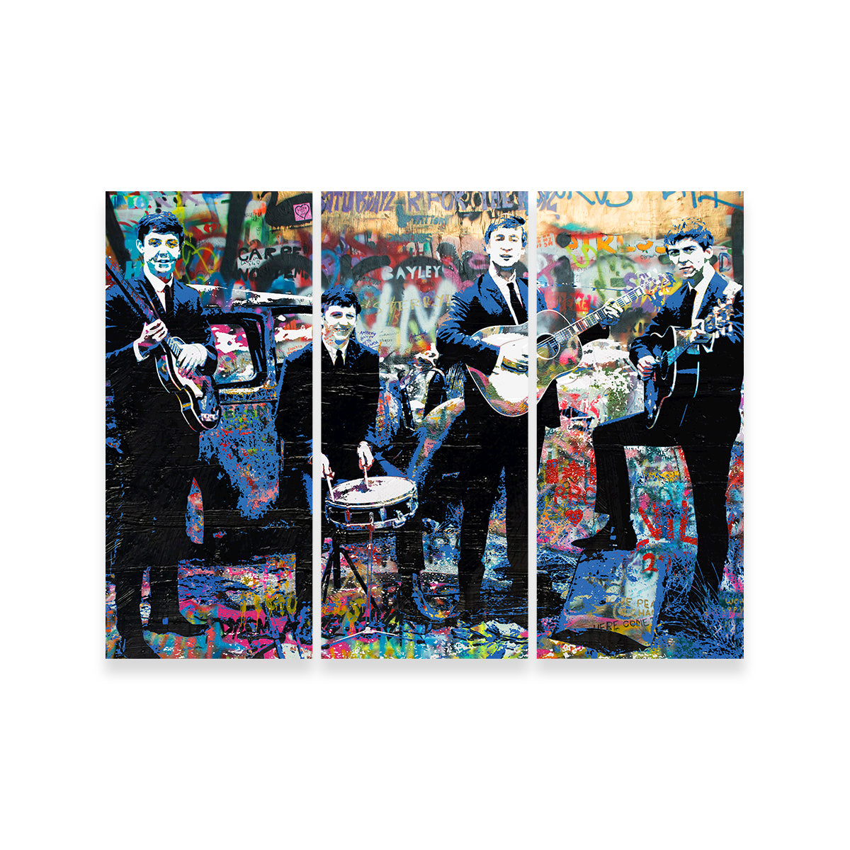 Junk Yard Beatles Wall Art