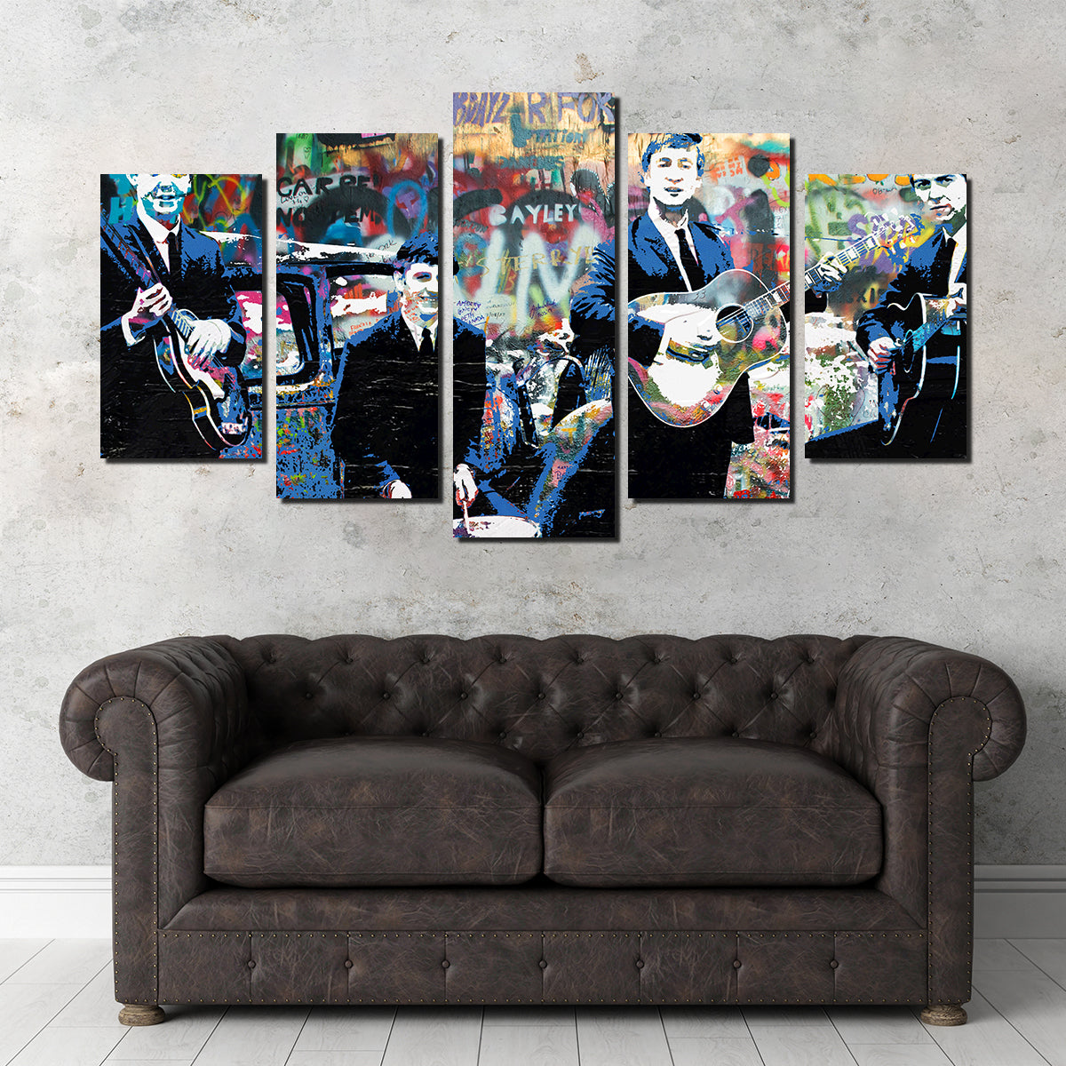 Junk Yard Beatles Wall Art