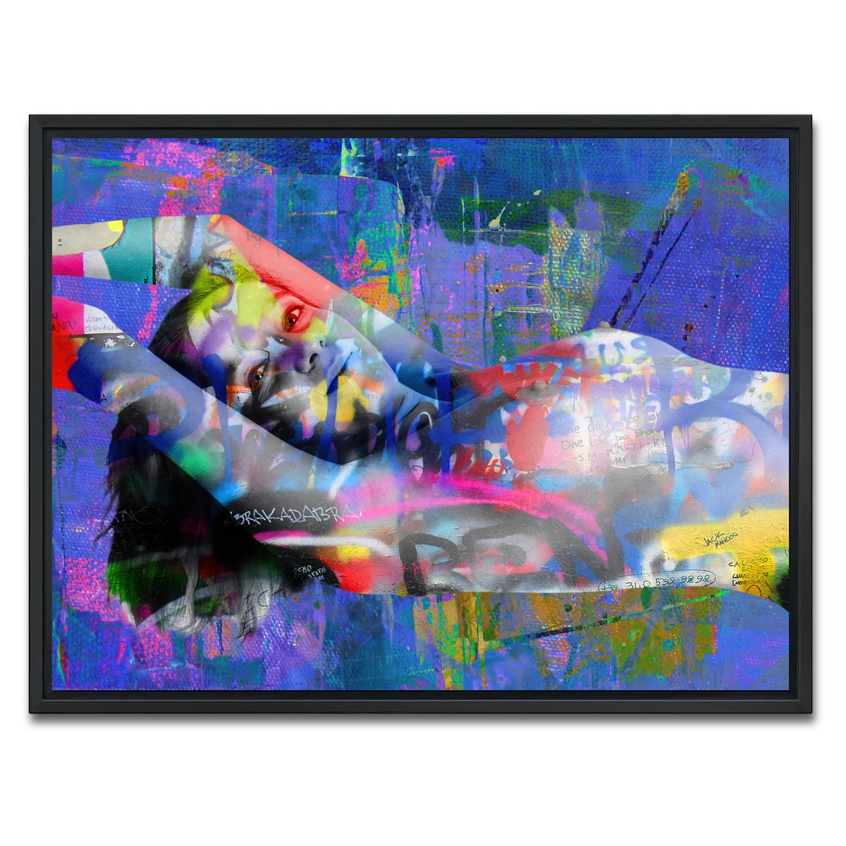 AUTO-MOCKUP WHITE | kadabra | 1 Piece | Black Framed Canvas | group=4x3