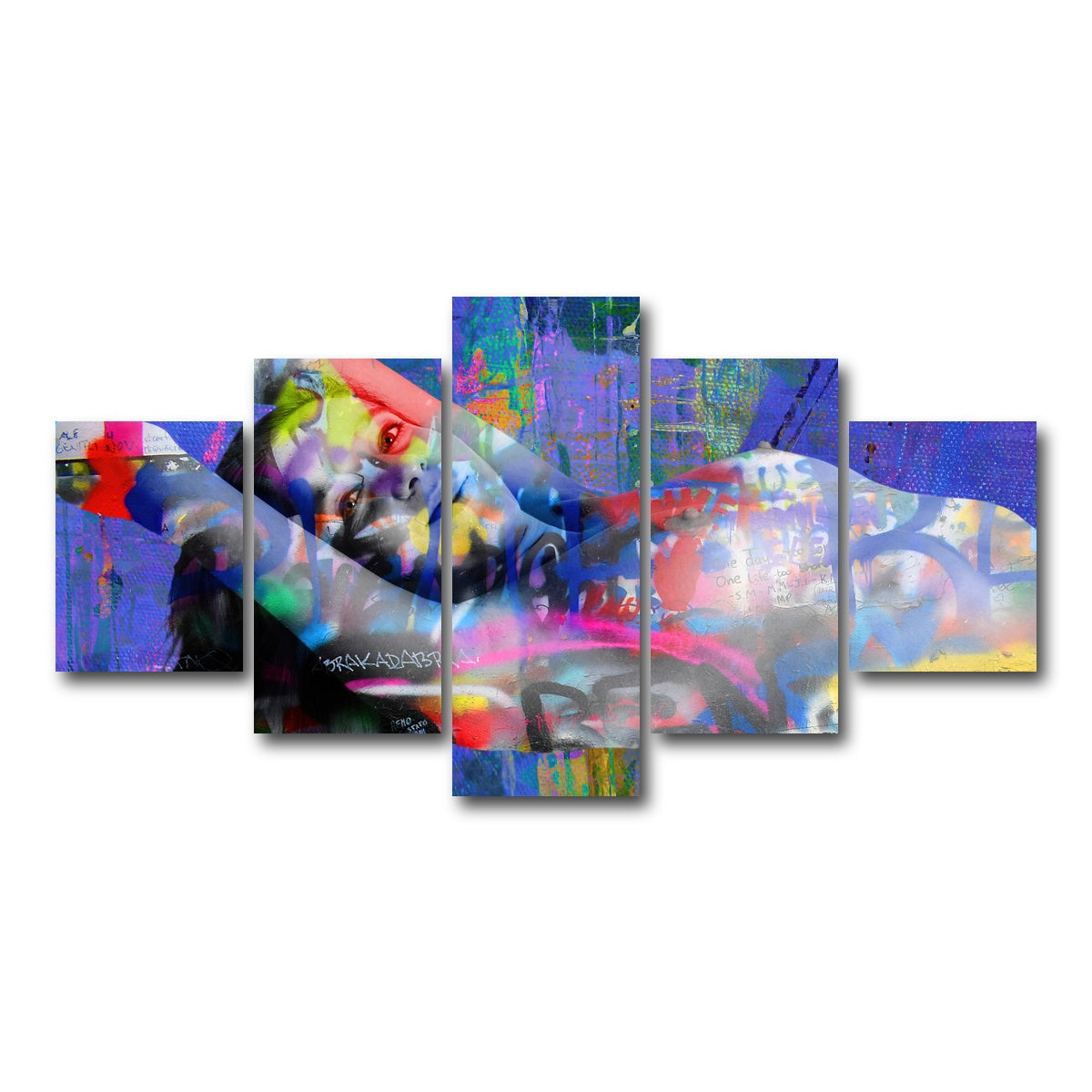 AUTO-MOCKUP WHITE | kadabra | 5 Piece | Gallery Wrap Canvas | group=5_short