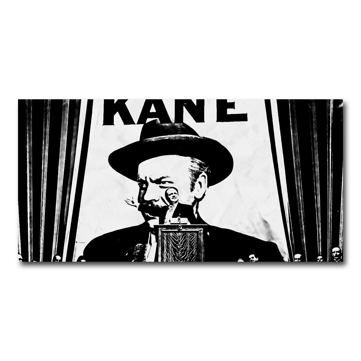 AUTO-MOCKUP WHITE | kane | 1 Piece | Gallery Wrap Canvas | group=2x1