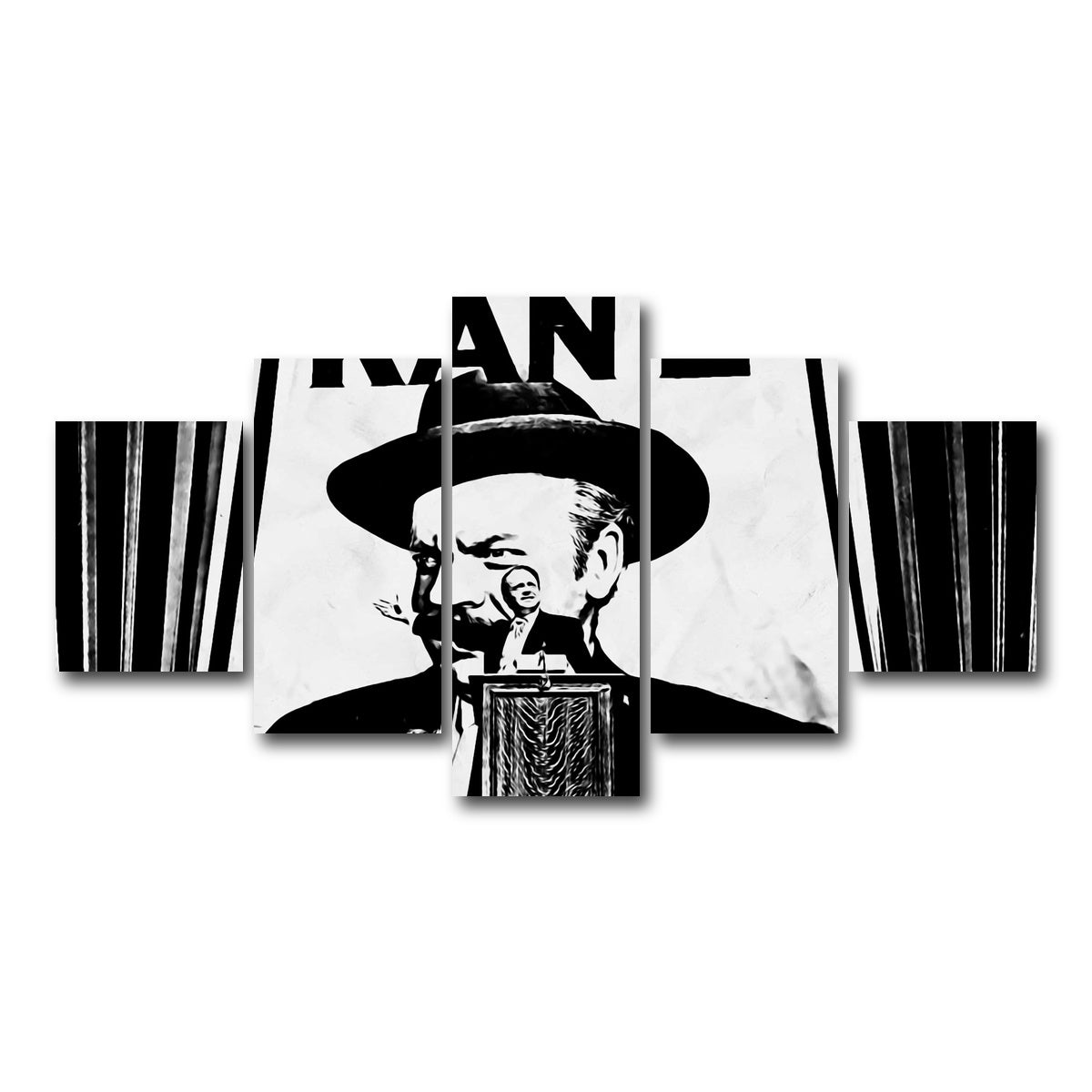 AUTO-MOCKUP WHITE | kane | 5 Piece | Gallery Wrap Canvas | group=5_short