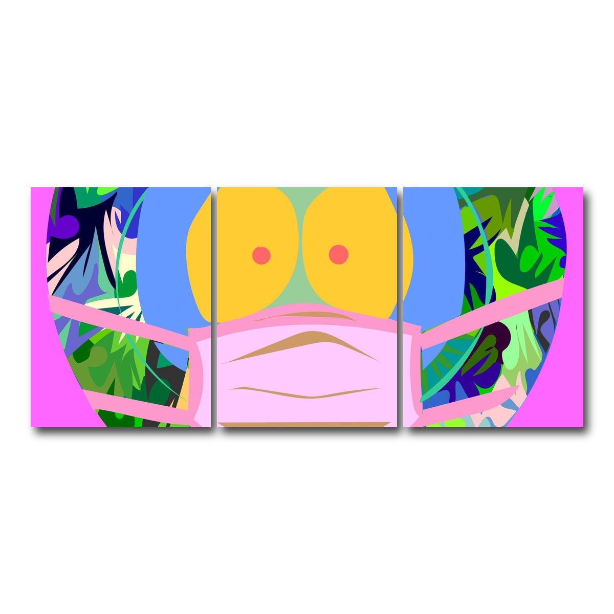 AUTO-MOCKUP WHITE | kenny | 3 Piece | Gallery Wrap Canvas | group=18x24