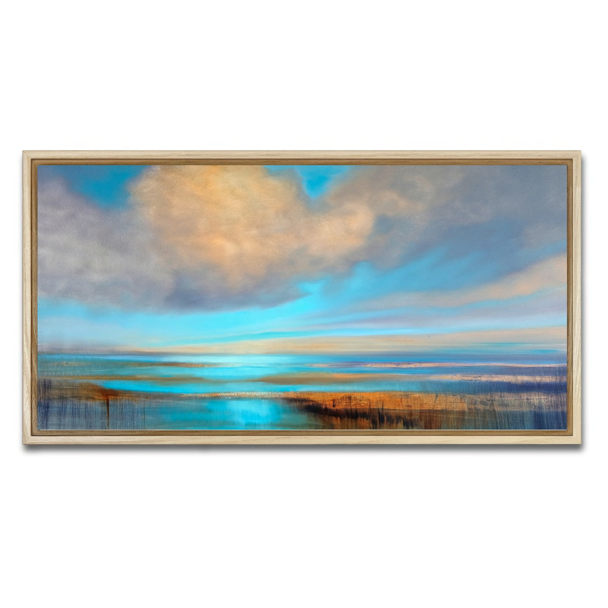 AUTO-MOCKUP WHITE | kleines glueck | 1 Piece | Natural Framed Canvas | group=2x1