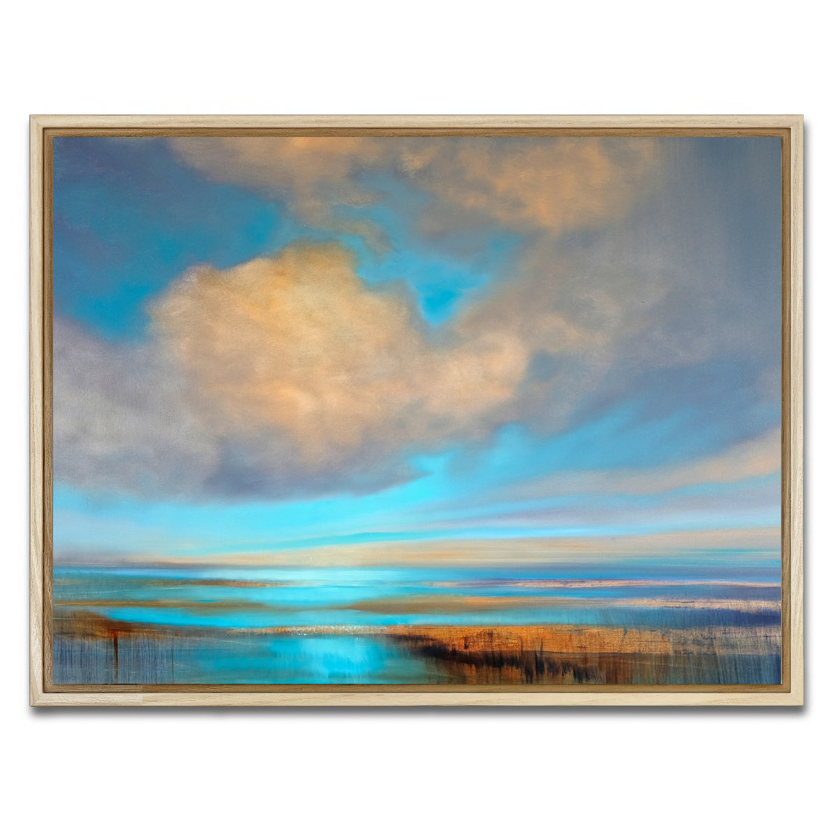 AUTO-MOCKUP WHITE | kleines glueck | 1 Piece | Natural Framed Canvas | group=4x3