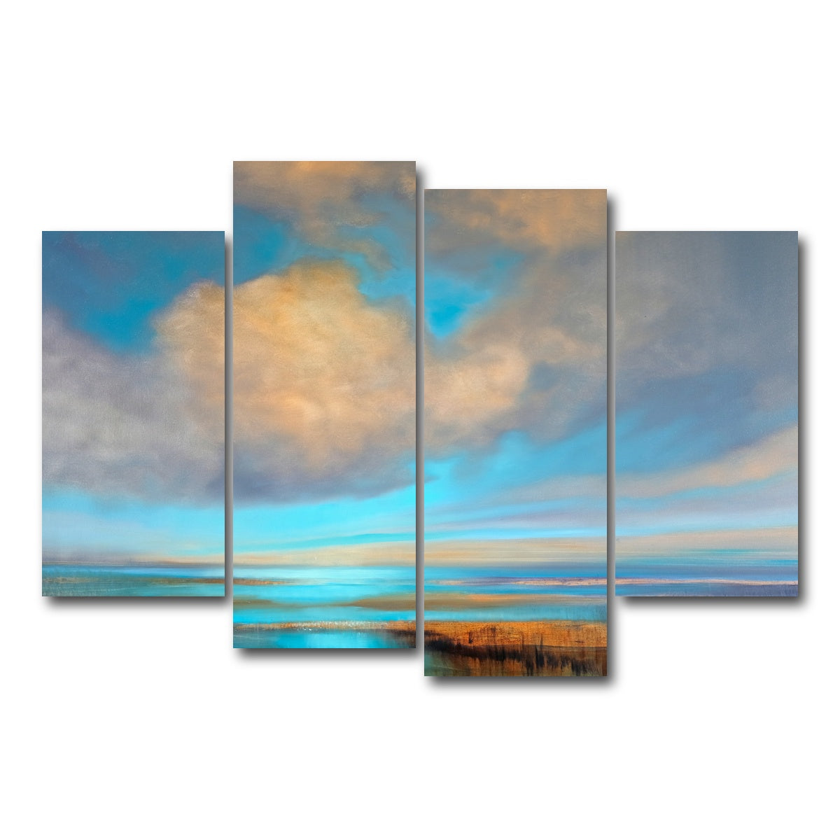 AUTO-MOCKUP WHITE | kleines glueck | 4 Piece | Gallery Wrap Canvas | group=4_short