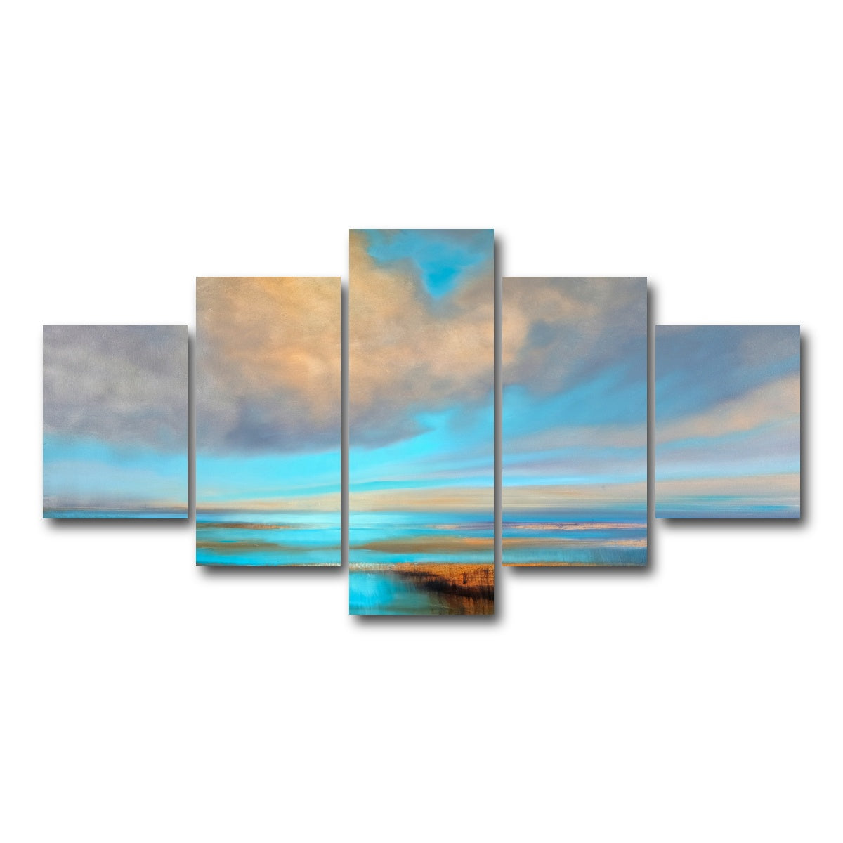 AUTO-MOCKUP WHITE | kleines glueck | 5 Piece | Gallery Wrap Canvas | group=5_short