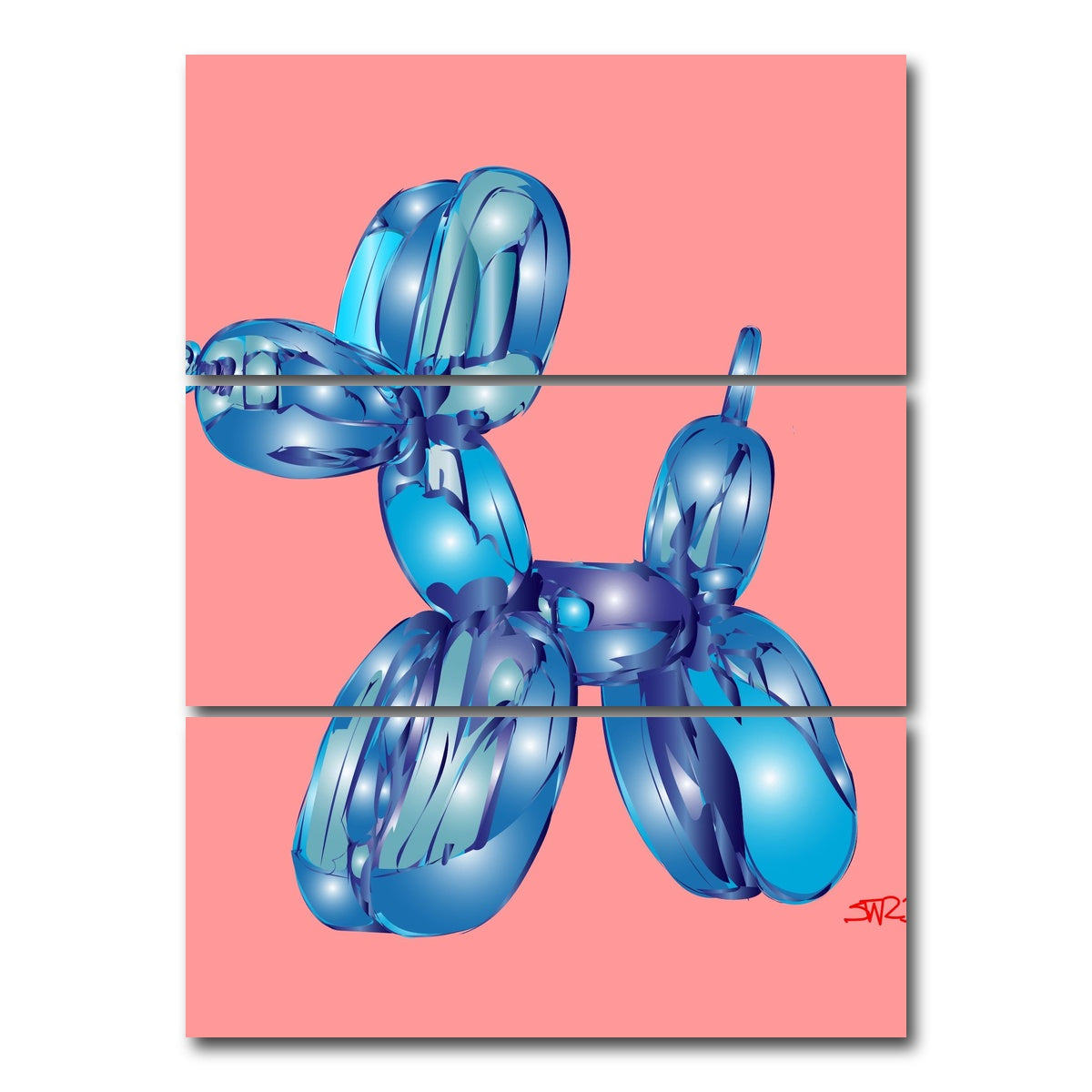 AUTO-MOCKUP WHITE | koons | 3 Piece | Gallery Wrap Canvas | group=8x18_stacked