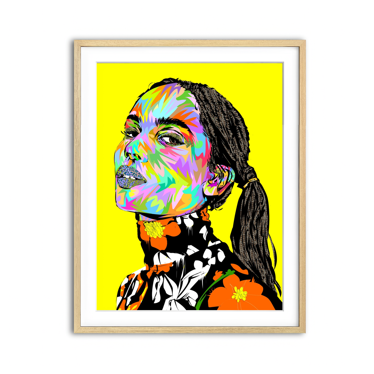 Framed Print 3x4 Natural