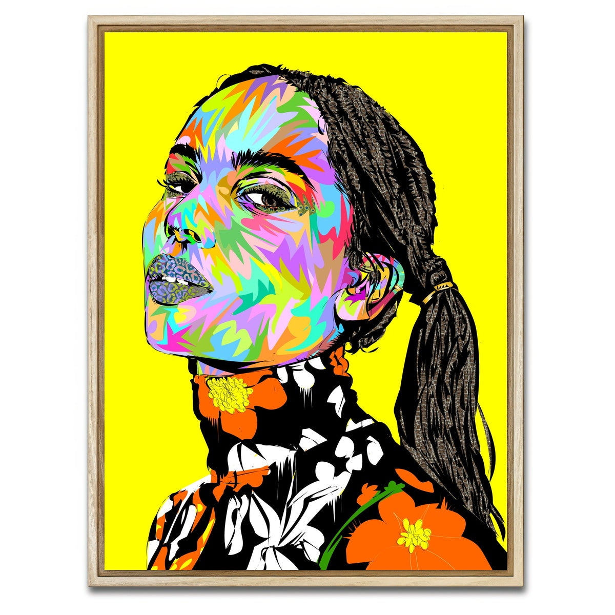 AUTO-MOCKUP WHITE | kravits | 1 Piece | Natural Framed Canvas | group=3x4