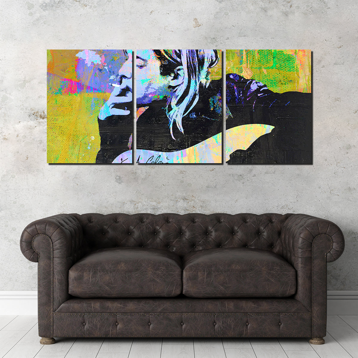 Kurt Cobain Wall Art