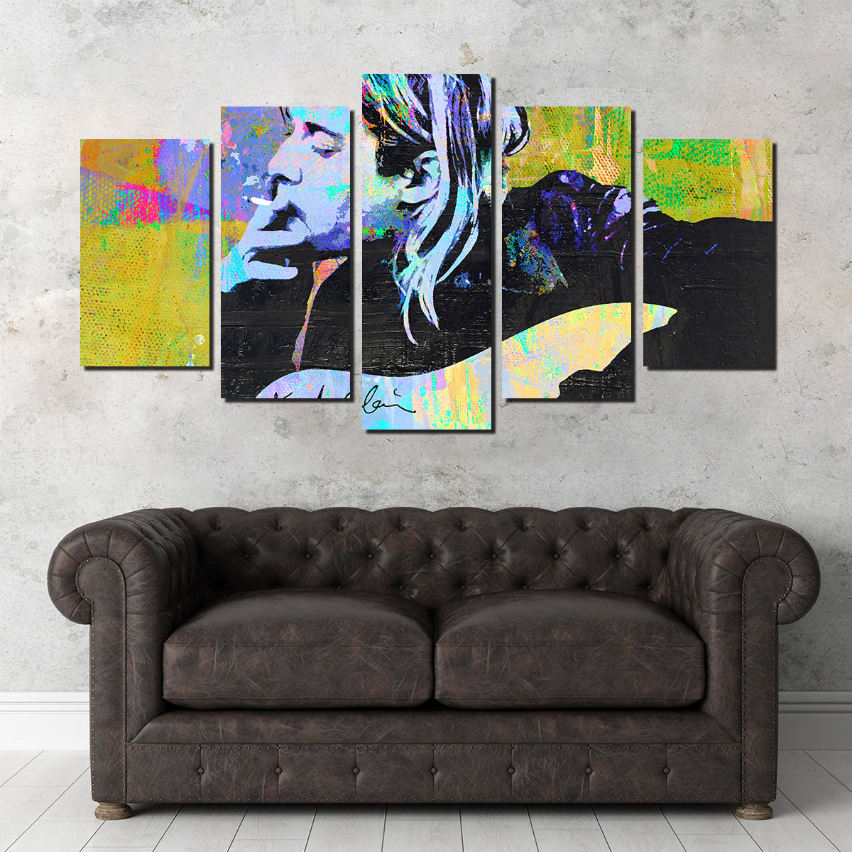 Kurt Cobain Wall Art