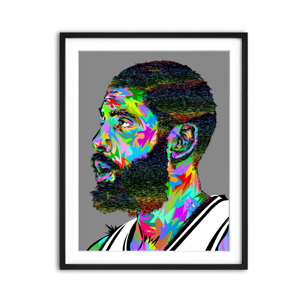 Framed Print 3x4 Black