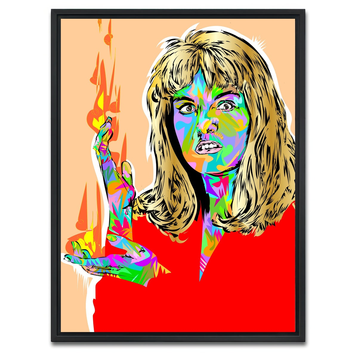 AUTO-MOCKUP WHITE | lara palmer | 1 Piece | Black Framed Canvas | group=3x4