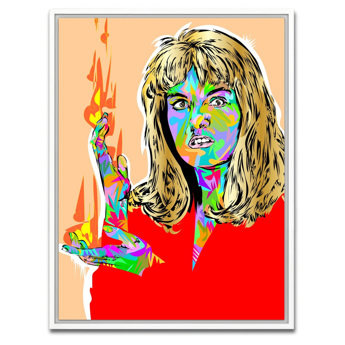 AUTO-MOCKUP WHITE | lara palmer | 1 Piece | White Framed Canvas | group=3x4