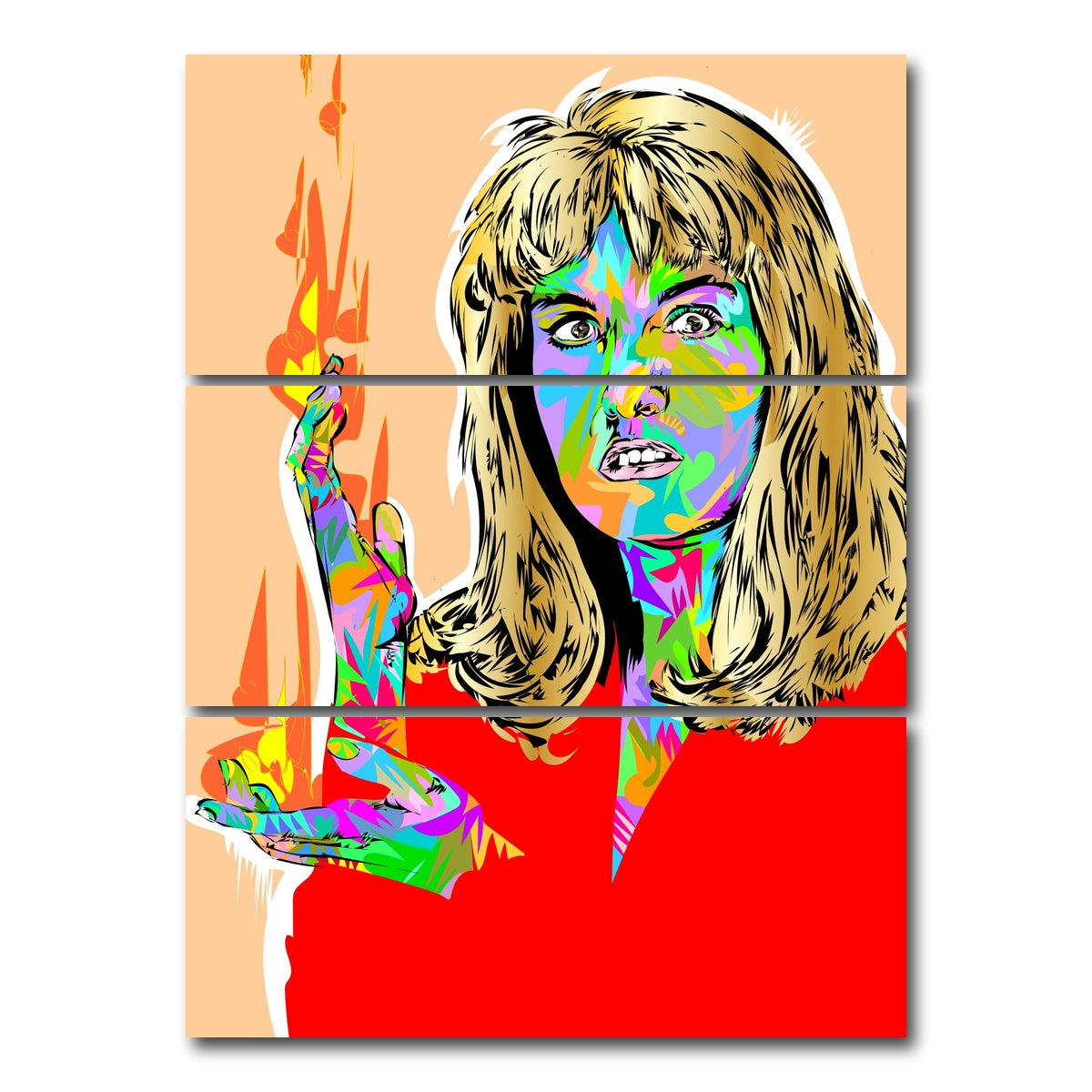 AUTO-MOCKUP WHITE | lara palmer | 3 Piece | Gallery Wrap Canvas | group=8x18_stacked