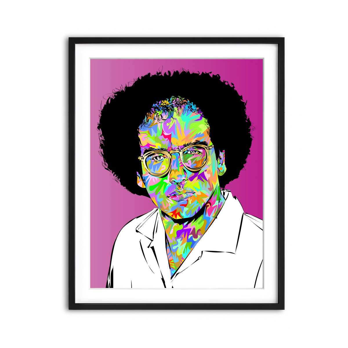 Framed Print 3x4 Black