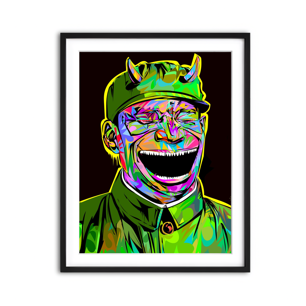 Framed Print 3x4 Black