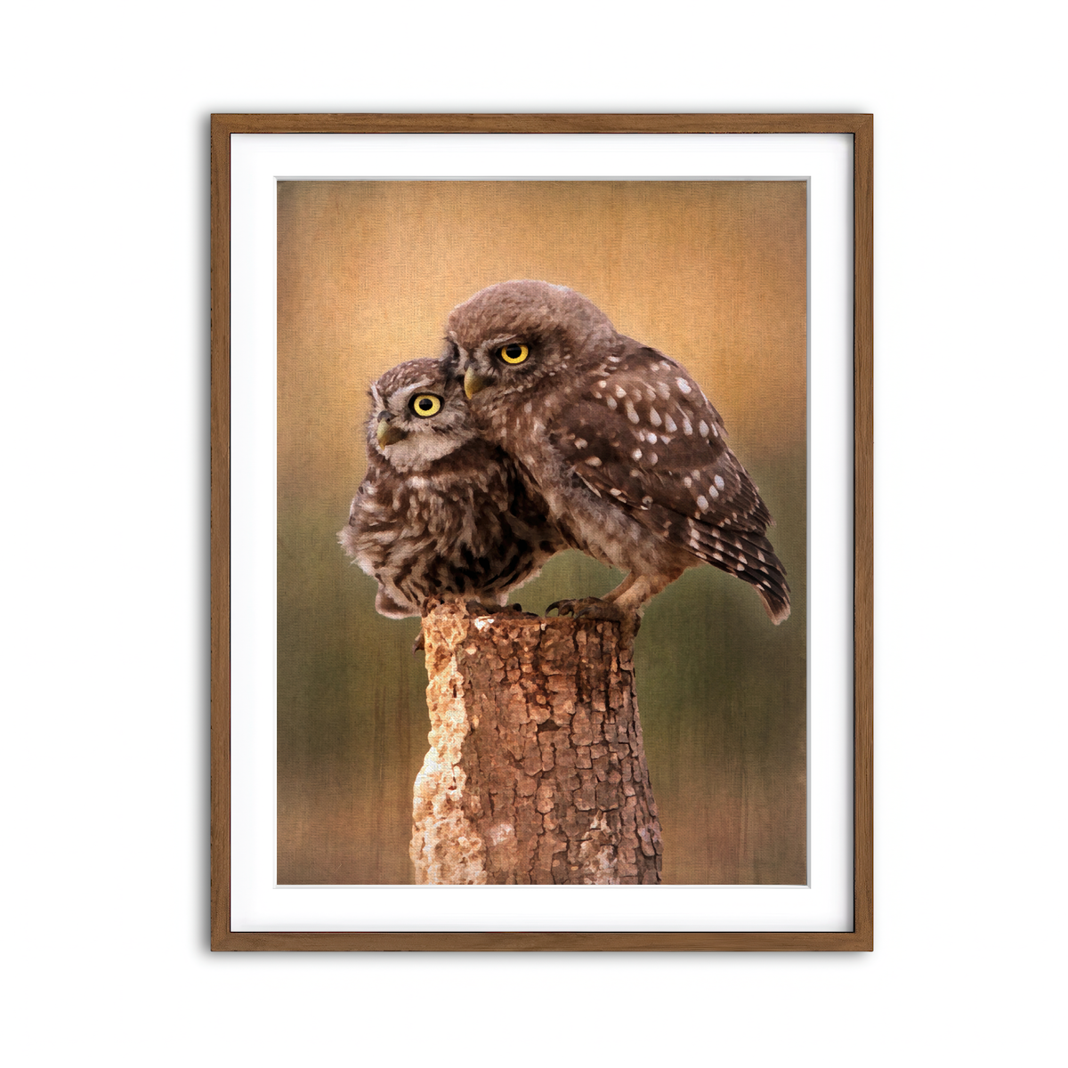 Framed Print 3x4 Walnut