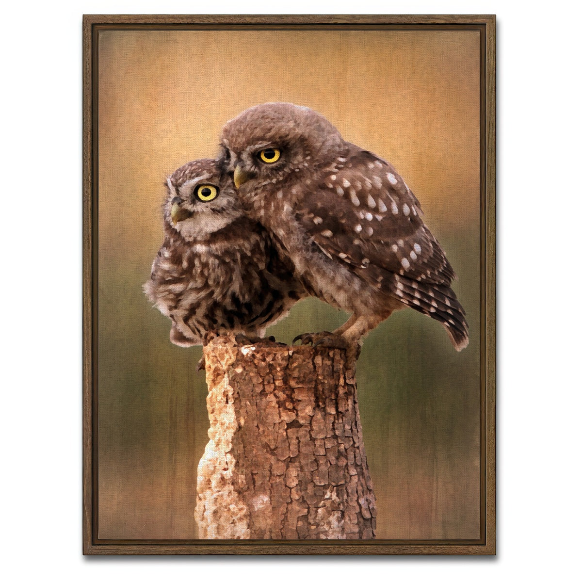 AUTO-MOCKUP WHITE | learning the ropes | 1 Piece | Walnut Framed Canvas | group=3x4