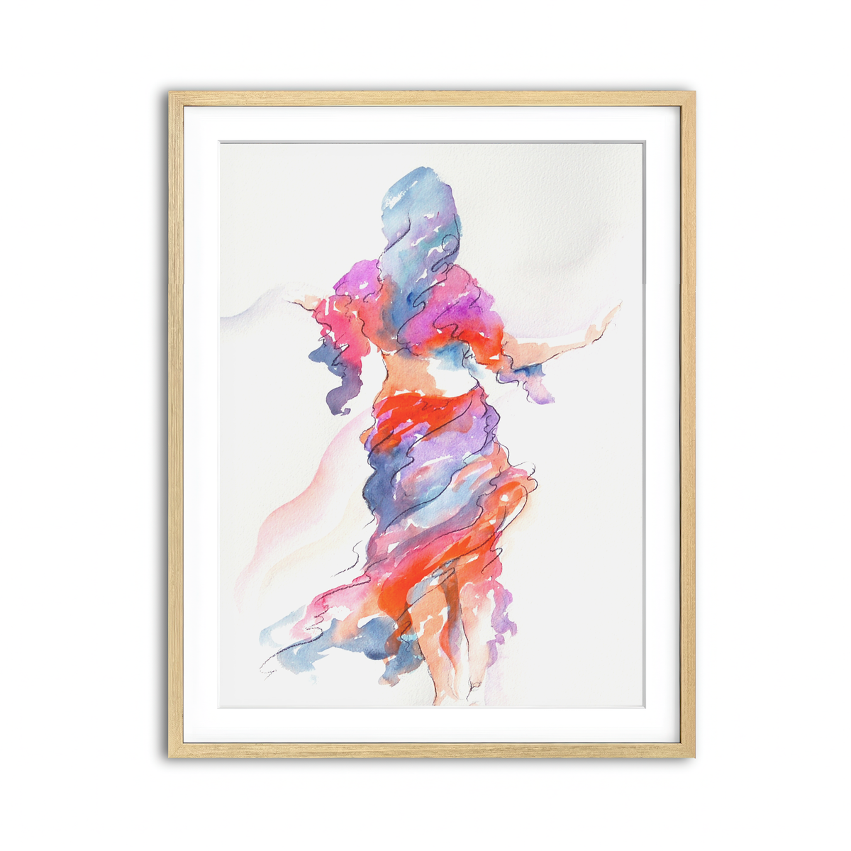 Framed Print 3x4 Natural