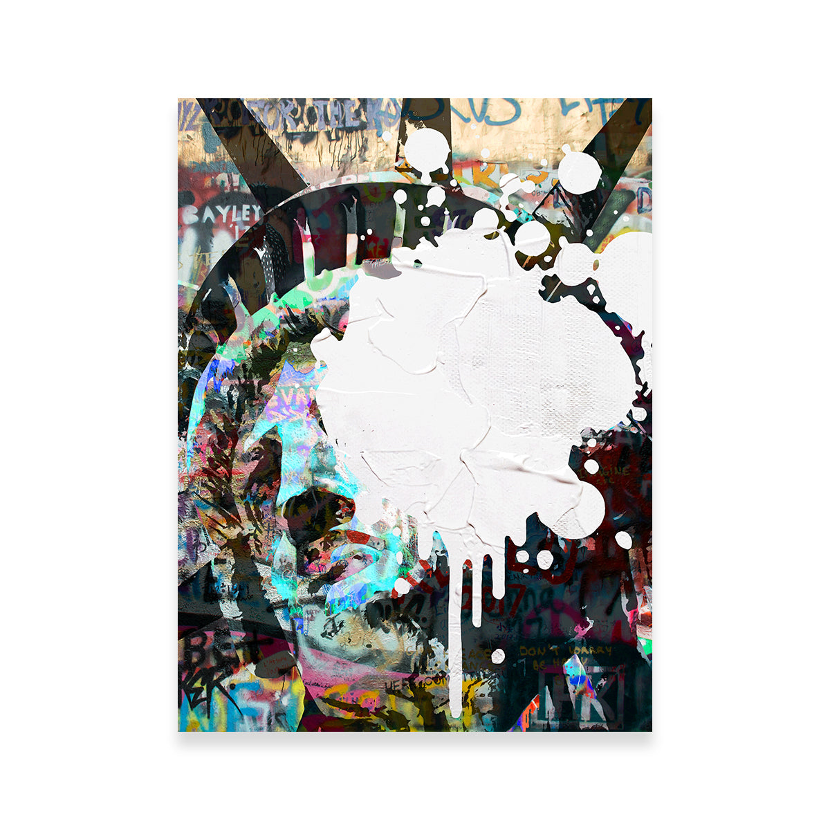 Liberty Heavy Graffiti Wall Art