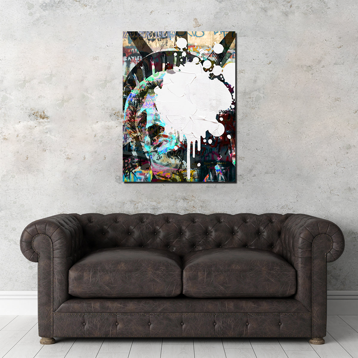 Liberty Heavy Graffiti Wall Art