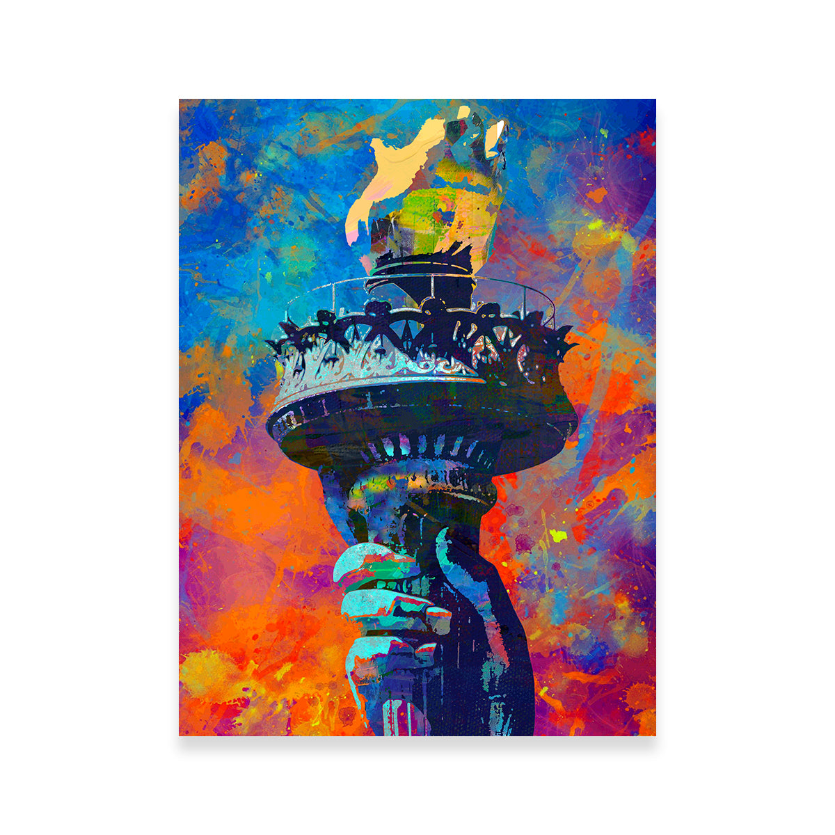 Liberty Torch Wall Art