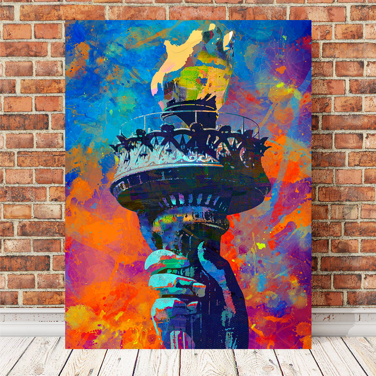 Liberty Torch Wall Art