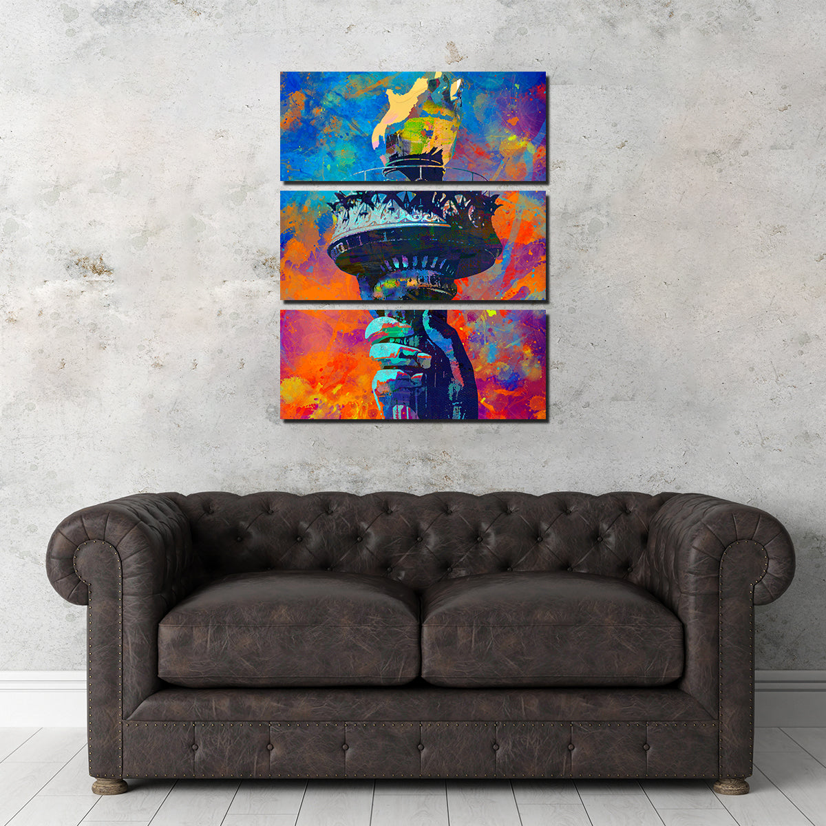 Liberty Torch Wall Art