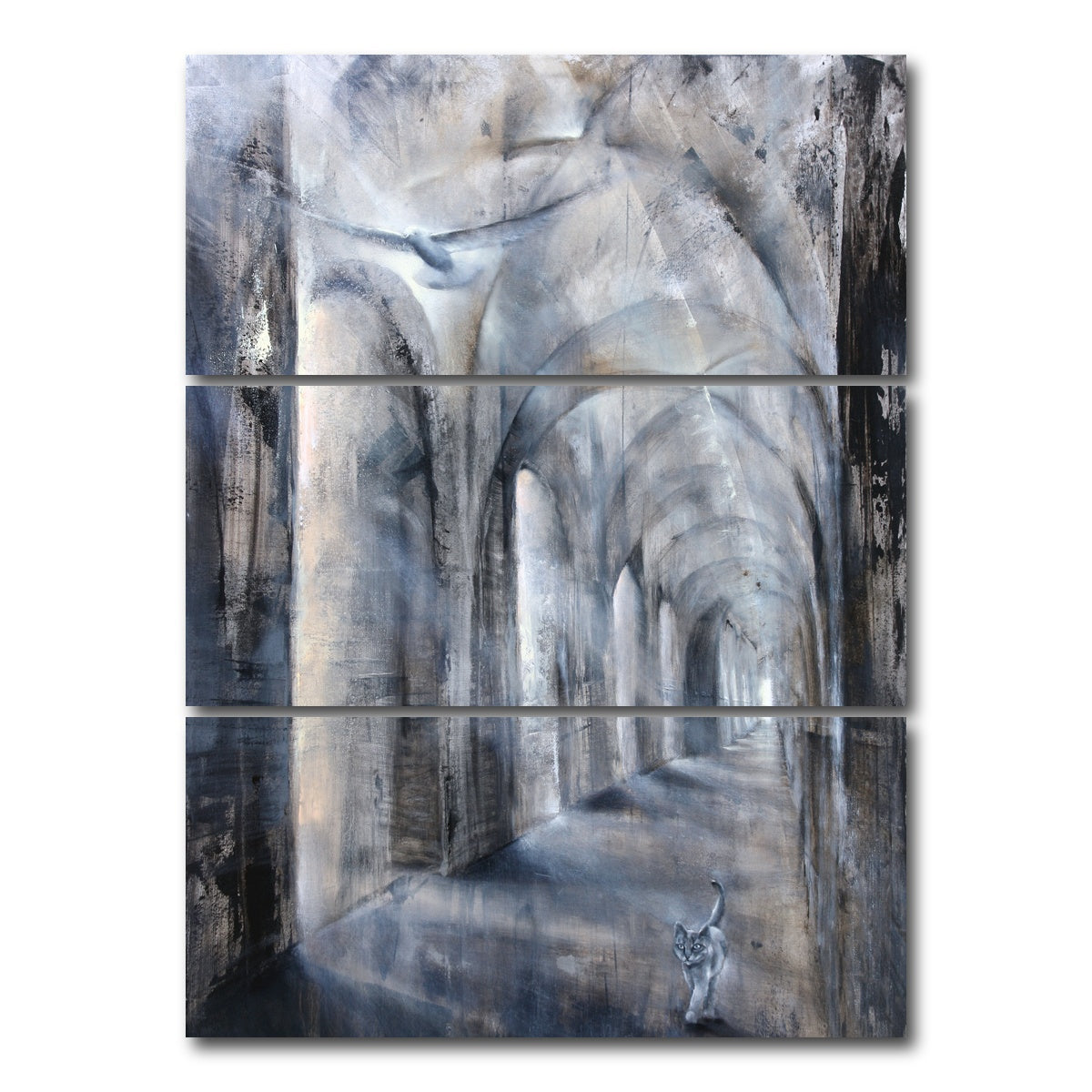 AUTO-MOCKUP WHITE | light and shadow | 3 Piece | Gallery Wrap Canvas | group=8x18_stacked