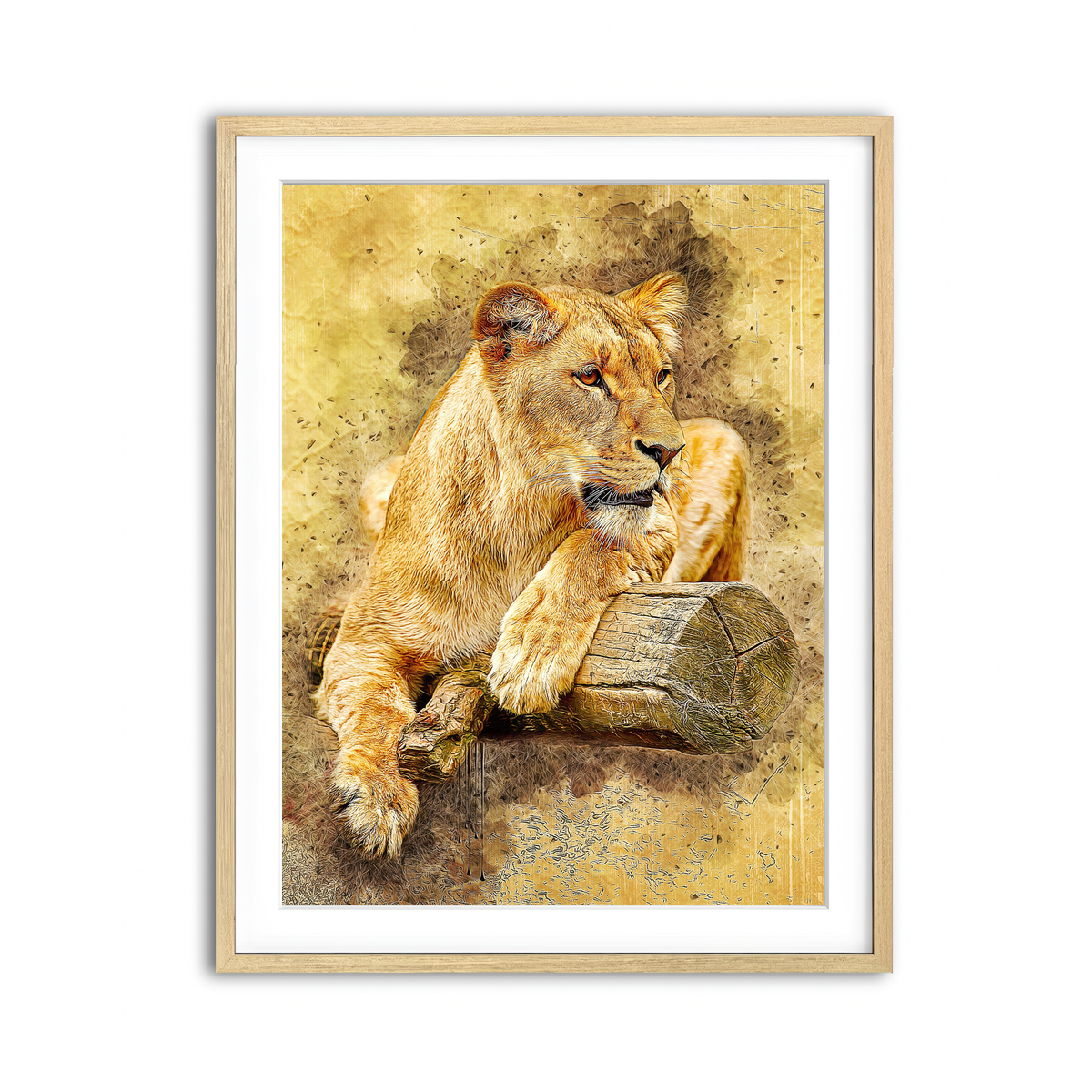 Framed Print 3x4 Natural