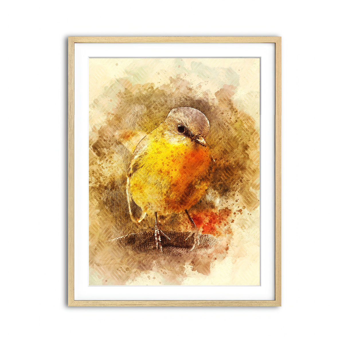 Framed Print 3x4 Natural