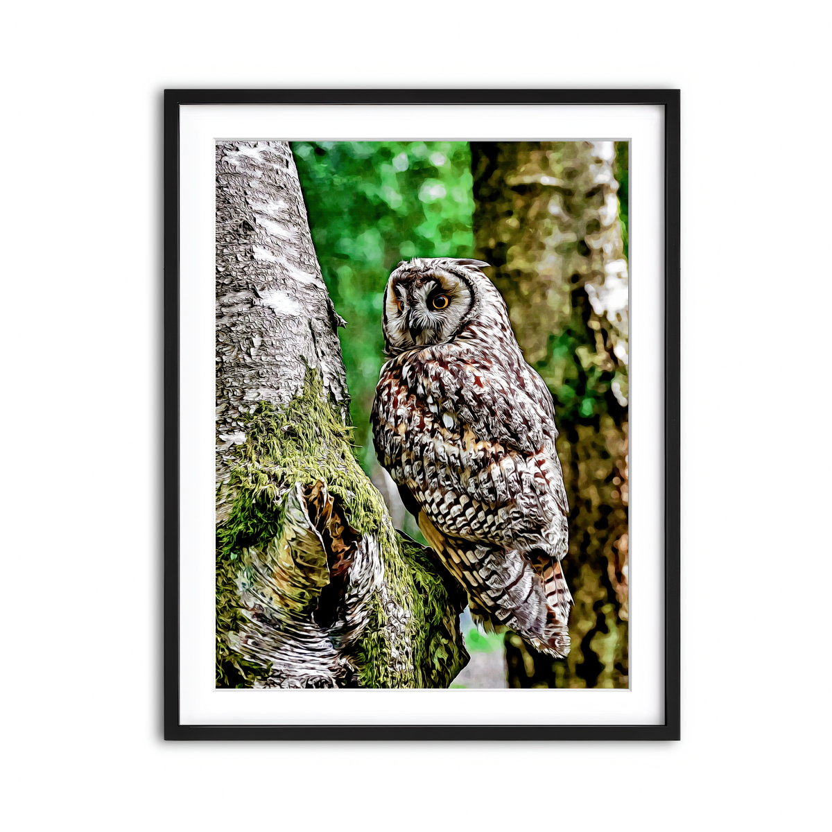 Framed Print 3x4 Black