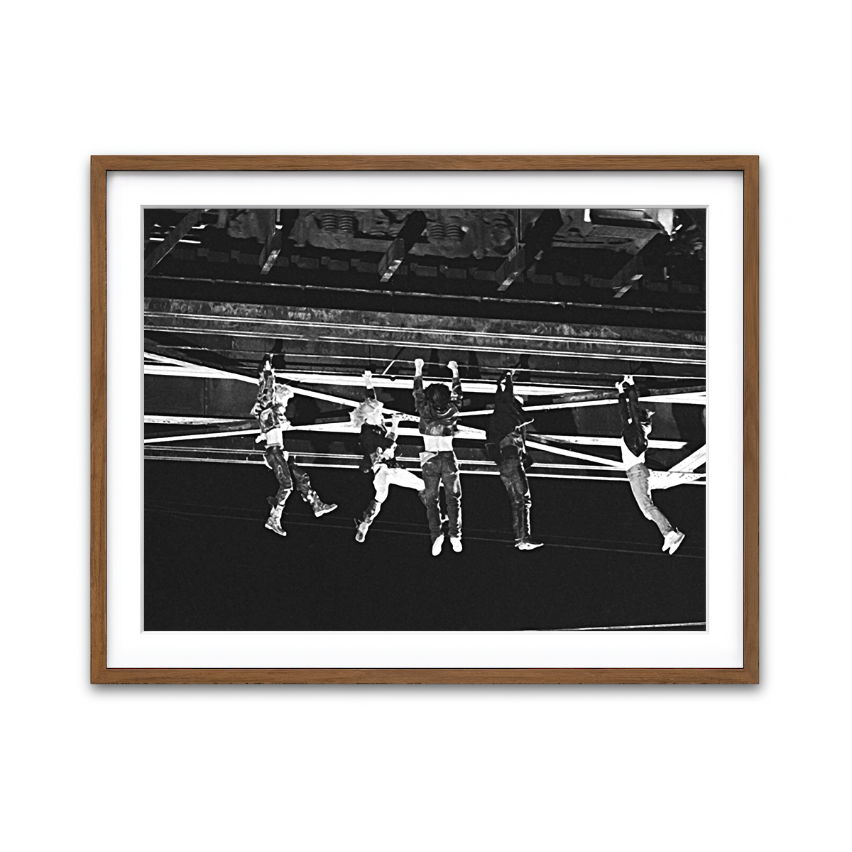 Framed Print 4x3 Walnut