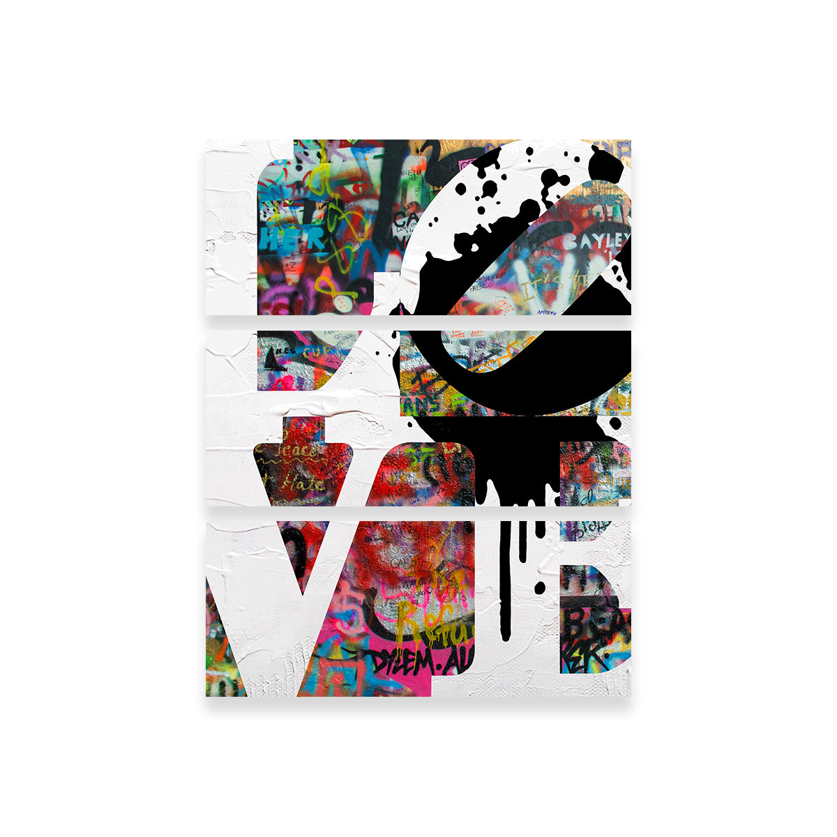 Love Heavy Graffiti Wall Art