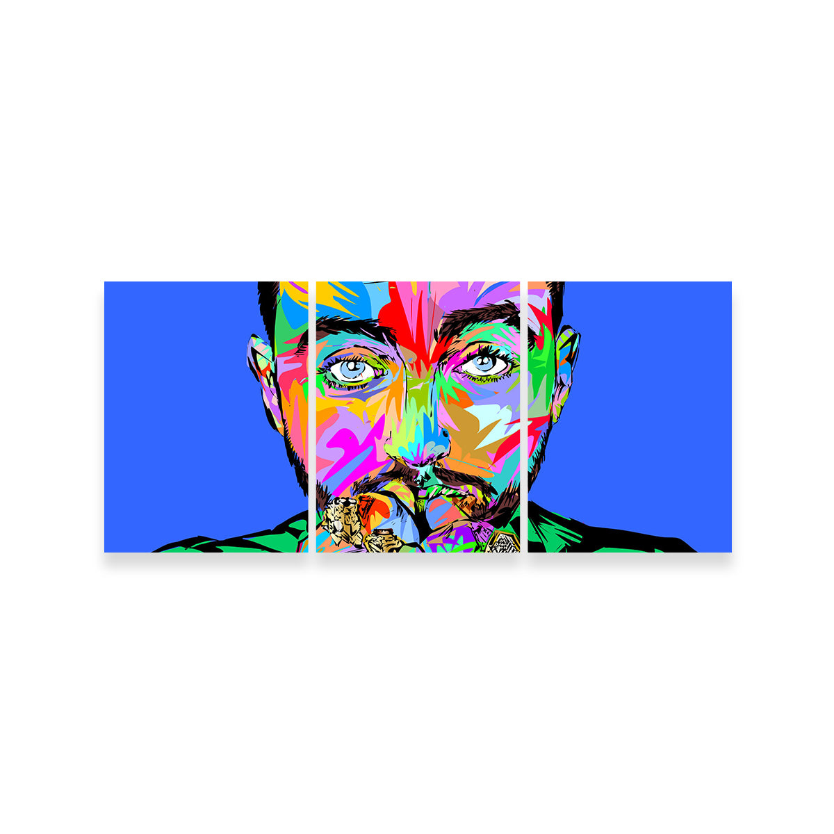 Macmiller Blue Wall Art