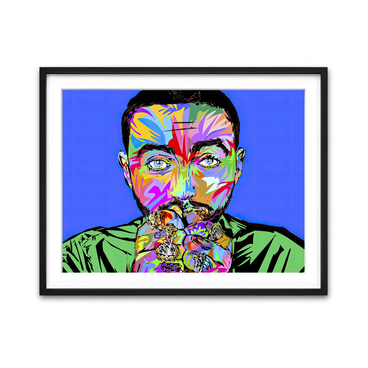 Framed Print 4x3 Black