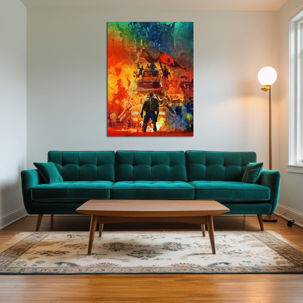 AUTO-MOCKUP ROOM | mad max painting