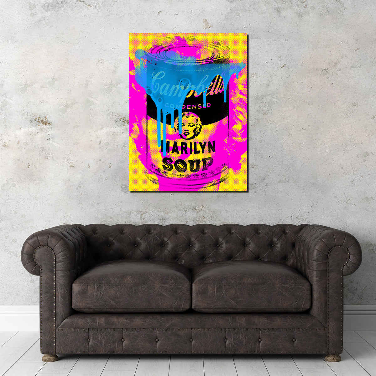 Marilyn Soup Wall Art