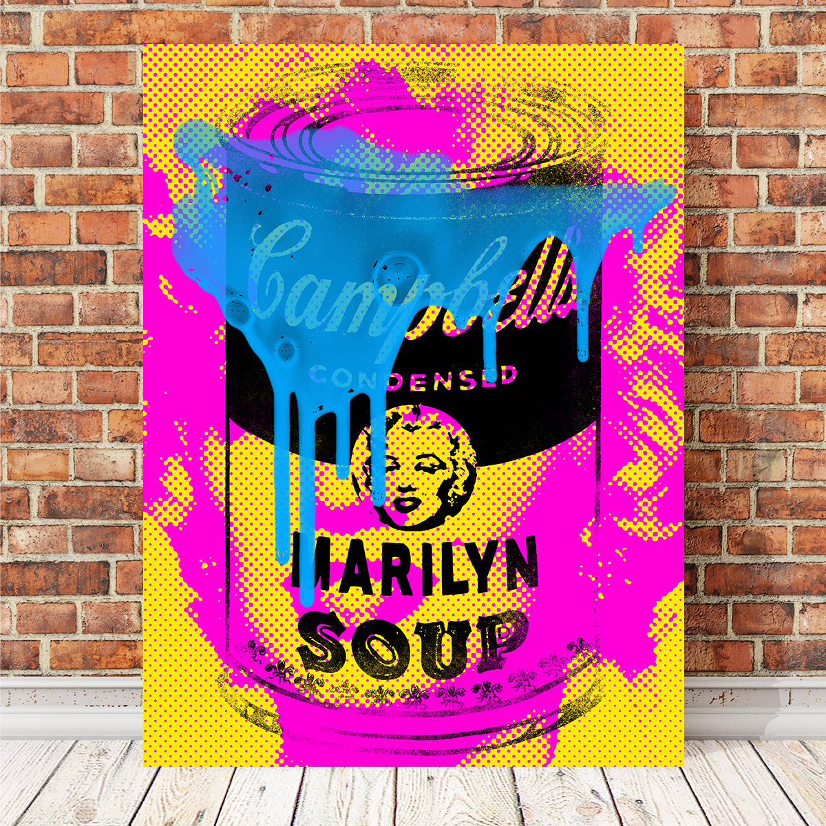 Marilyn Soup Wall Art
